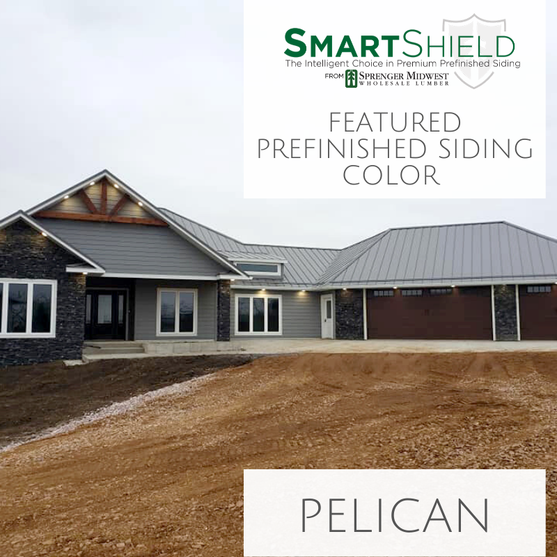 Top Siding Colors from Smart Shield Siding: Pelican