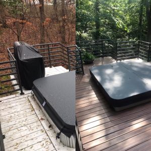 Armadillo Decking Before After Pictures