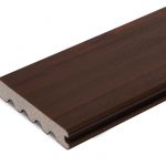 Armadillo Composite Decking in Bronco from Lifestyle Collection in Dark Brown Composite Decking